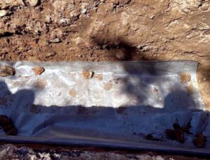 Altyapı kazılarında çıkan şeyler şaşkınlık yarattı