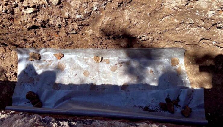 Altyapı kazılarında çıkan şeyler şaşkınlık yarattı