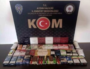 Aydın’da Kaçak İçki ve Sigara Operasyonu: 47 Puro, 32 Paket Sigara ve 4 Elektronik Sigara Ele Geçirildi