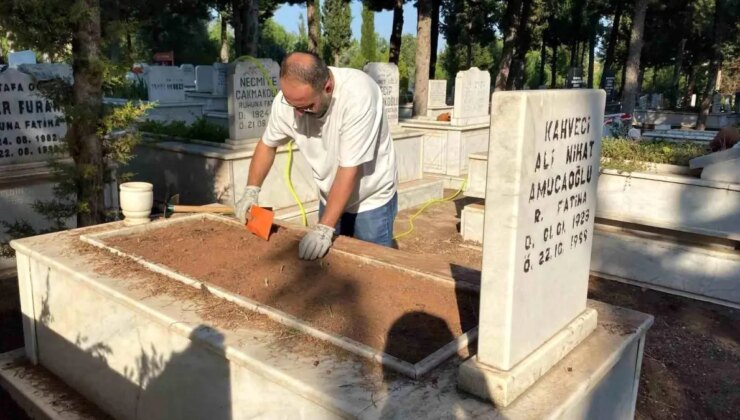 Bayram Öncesi Mezarlıklarda Ziyaretçi Yoğunluğu