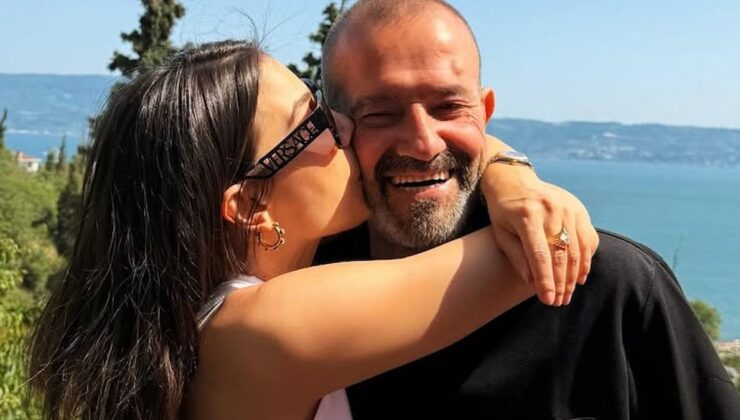 Demet Özdemir babası ile buzları eritti, memleketine gitti