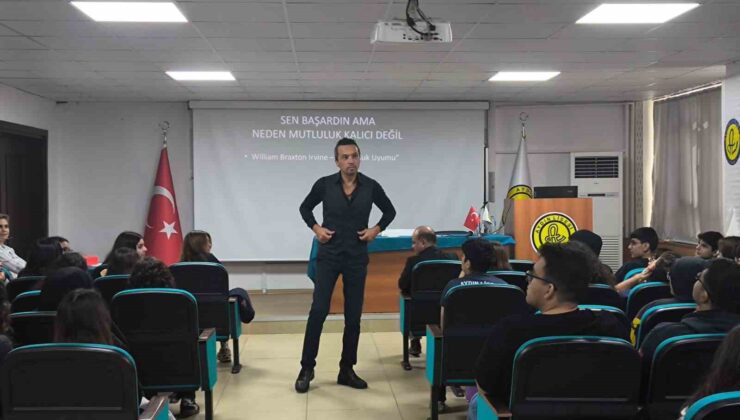 Aydın Lisesi’nde öğrenciler sınav sürecinde zorluklarla başa çıkmayı öğrendi