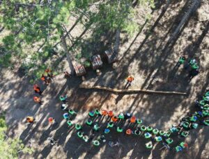 Aydın’da ormancılardan tatbikat