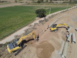 Çine’de 38 bin dekar arazi modern sisteme kavuşacak