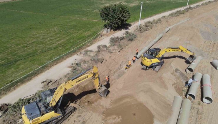 Çine’de 38 bin dekar arazi modern sisteme kavuşacak