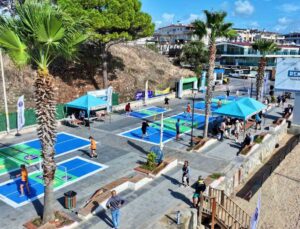 Didim’deki spor etkinliği renkli anlara sahne oldu