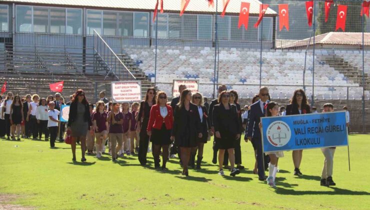 Fethiye’de Cumhuriyet Bayramı coşkusu