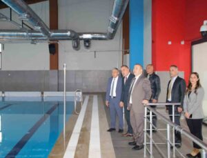 Köşk Yüzme Havuzu’nu incelediler