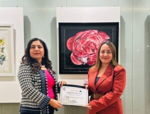 Kütahya’da “Doğanın Pulu: Botanik Sanatı” sergisi sanatseverlerle buluştu