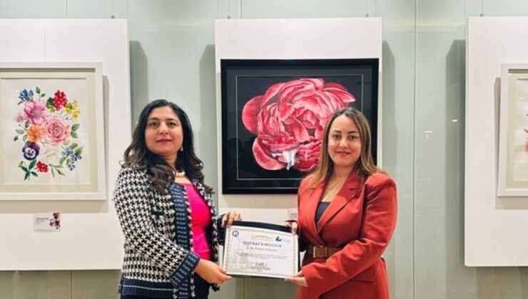 Kütahya’da “Doğanın Pulu: Botanik Sanatı” sergisi sanatseverlerle buluştu