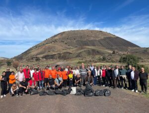 Manisa Kamp Karavan Derneği üyeleri Kula Jeoparkı’nı gezdi