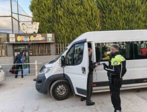 Menteşe’de öğrenci servis araçlarına yönelik kapsamlı denetim