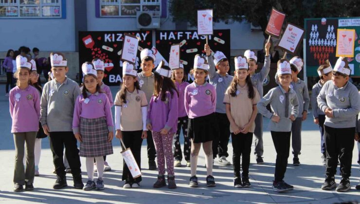 Minikler kan bağışına dikkat çekti