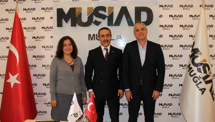 MSKÜ, İİBF Dekanı Görgülü’den MÜSİAD Muğla Şubesine iade ziyareti