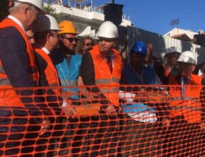 Muğla Valisi Akbıyık, Datça’daki hayırsever okulunun temelini attı