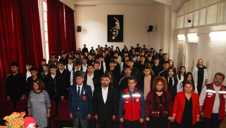 Muğla’da Gaziler öğrencilerle buluştu