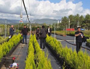 Özbek ormancılar Muğla’da incelemelerde bulundu