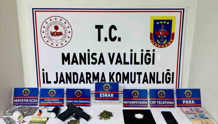 Salihli’de uyuşturucu operasyonu