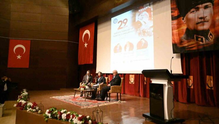 Uşak Üniversitesinden ‘Tarihte Türkler ve Türkiye Cumhuriyeti’ paneli