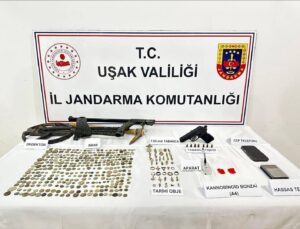 Uşak’ta jandarma ekipleri tarihi eser kaçakçılarına göz açtırmadı