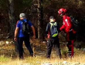 Doğa yürüyüşüne çıktı, ormalık alanda mahsur kaldı