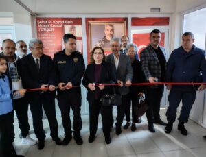 Şehit Binbaşı Yetişen’in adı Mursallı’da kurulan kütüphanede yaşayacak