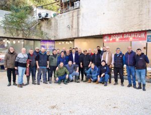 Kuşadası Belediye Başkanı GÜNEL Balıkçı Esnafını Ziyaret Etti