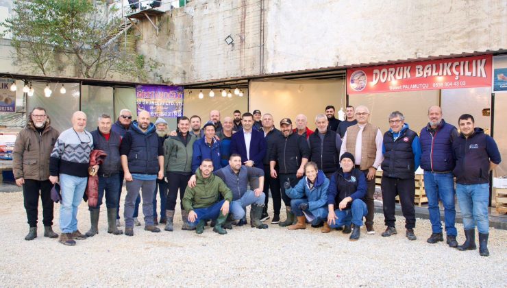 Kuşadası Belediye Başkanı GÜNEL Balıkçı Esnafını Ziyaret Etti