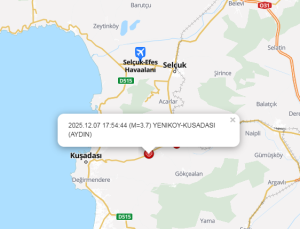 Söke-Kuşadası arasında arka arkaya deprem