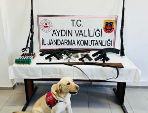 Cephanelik gibi evden otomatik silahlar çıktı