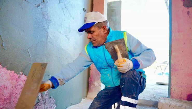 Didim’de Özel Çocuklar Oyun Evi Projesi’nde çalışmalar tüm hızıyla devam ediyor