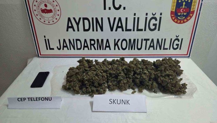 Didim’de yabancı uyruklu şahsın evinde 1 kilo uyuşturucu ele geçirildi
