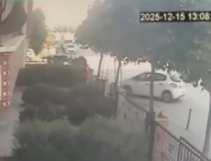 Otomobille motosiklet çarpıştı: 1 yaralı