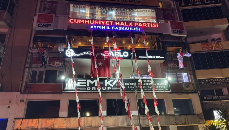 CHP Aydın İl Başkanlığından Bayrak Açıklaması