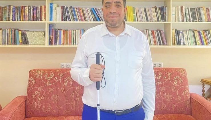 Altı Nokta Körler Derneği Aydın Şube Başkanı Özen: “Beyaz baston özgürlüktür”
