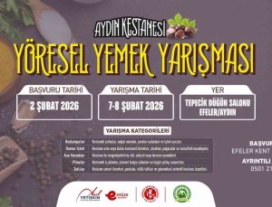 Aydın kestanesi yöresel yemek yarışmasıyla tanıtılacak