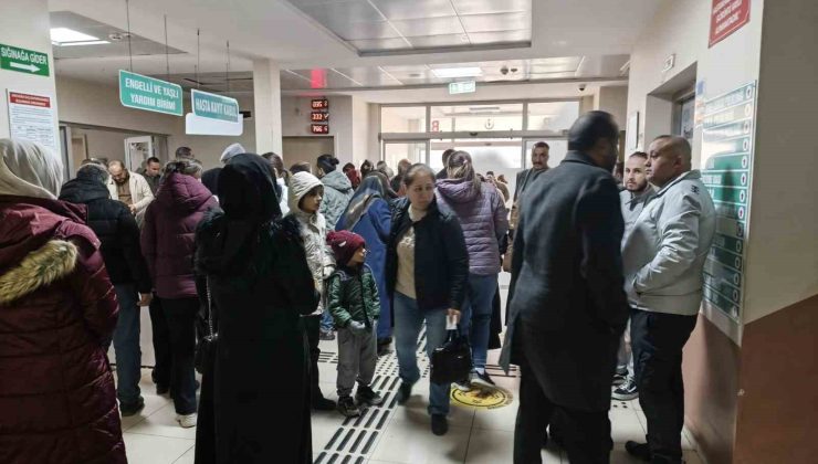 Aydın soğuğa dayanamadı, vatandaşlar hastaneye akın etti