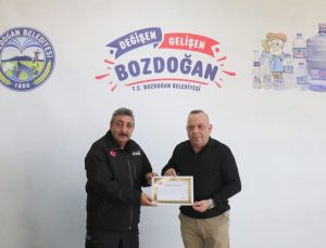 Aydın Valiliği’nden Bozdoğan Belediyesi’ne teşekkür