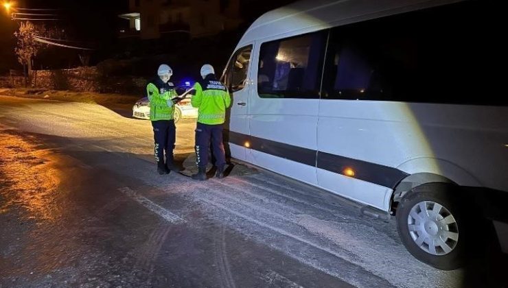 Aydın’da Aralık ayında 29 bin 83 araca işlem yapıldı