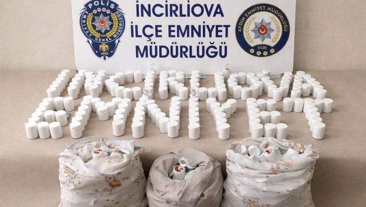 Aydın’da uyuşturucuya geçit yok: 3 gözaltı