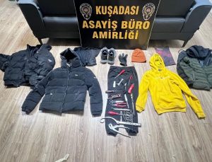 Kuşadası’nda 6 hırsızlık suçundan aranan şahıs yakalandı