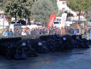 50 bin adet üzümsü fidan dağıtıldı