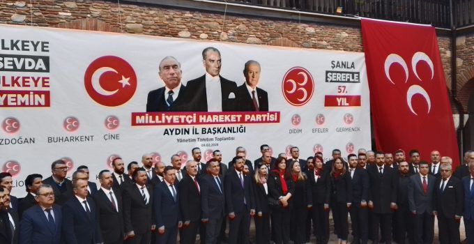 MHP Aydın İl Yönetimi Basınla Tanıştı