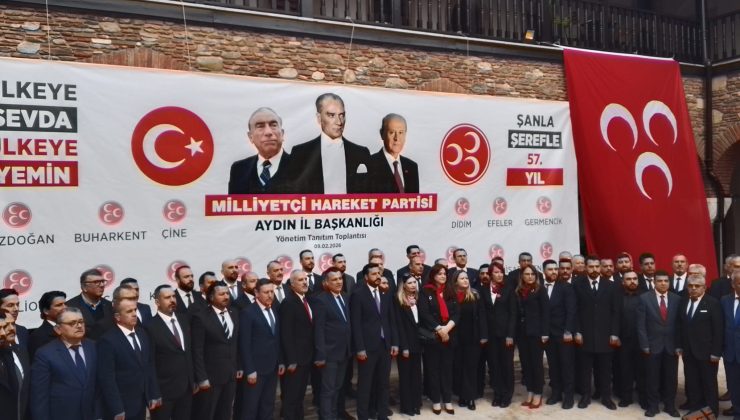 MHP Aydın İl Yönetimi Basınla Tanıştı