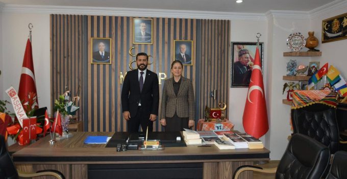 Nazilli Kaymakamı Kan’dan MHP Aydın İl Başkanı Cihangiroğlu’na Ziyaret