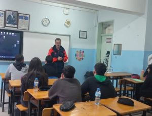 AFAD ekipleri Nazilli’de öğrencileri afetlere karşı bilinçlendirdi