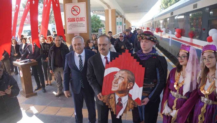 Atatürk’ün Aydın’a Gelişinin 95.Yıldönümü törenle kutlandı