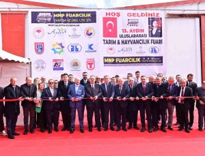 Aydın 13. Tarım Fuarı kapılarını açtı
