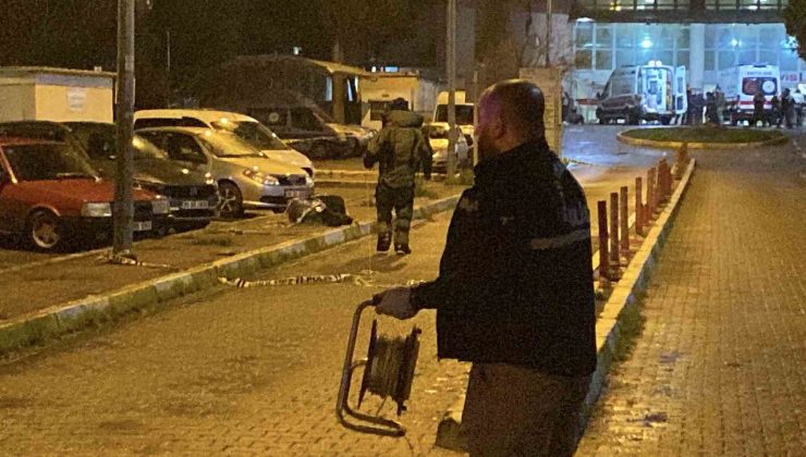 Aydın’da hastane önündeki şüpheli valizden giyecek çıktı