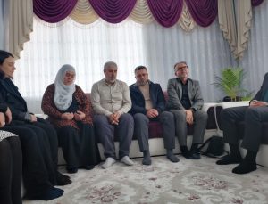 Başsavcı Ali Yeldan’dan, Mihriban Yılmaz’ın ailesine taziye ziyareti